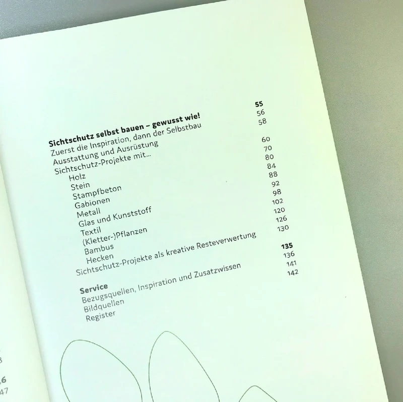 Schöner Sichtschutz selbst gemacht (Lars Weigelt)