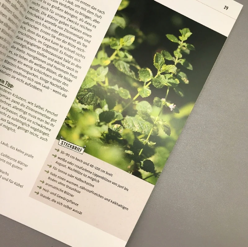 Meise mag Melisse (Elke Schwarzer)