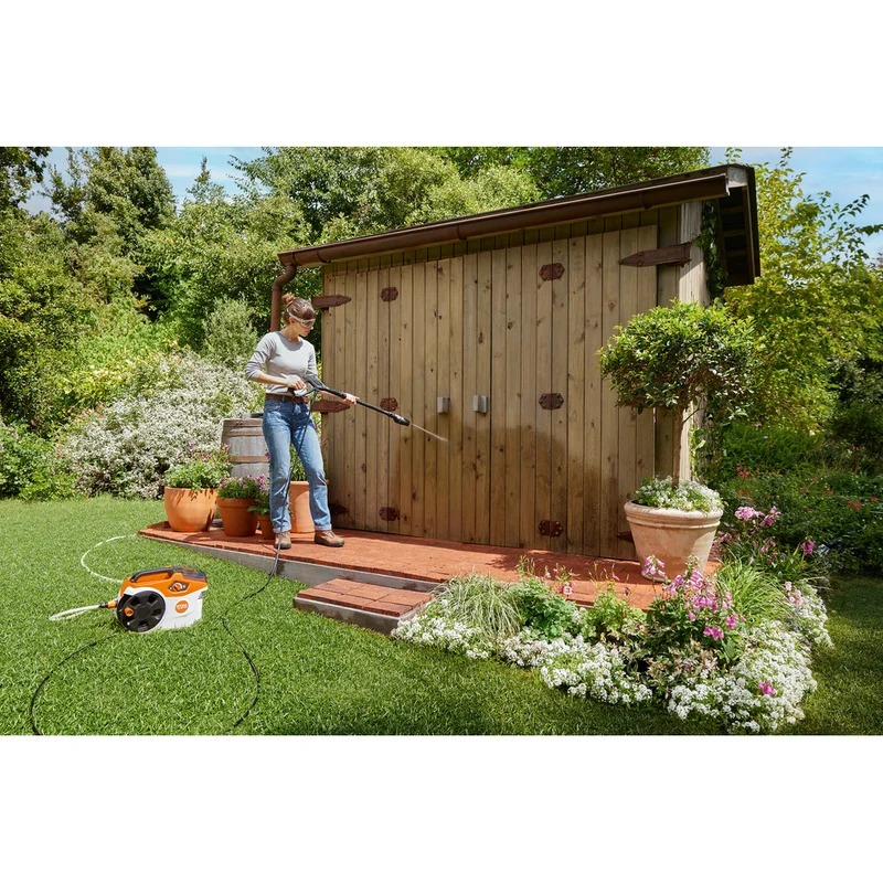 Stihl Akku-Hochdruckreiniger REA 60 PLUS + Kühltasche / ohne Akku und Ladegerät