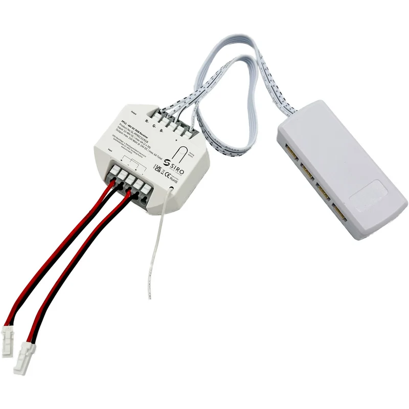 Push Power VDC RGB Receiver