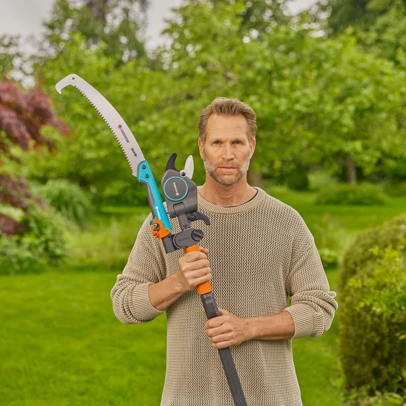 Gardena Teleskop-Baum- und Strauchschneider StarCut Pro L Set