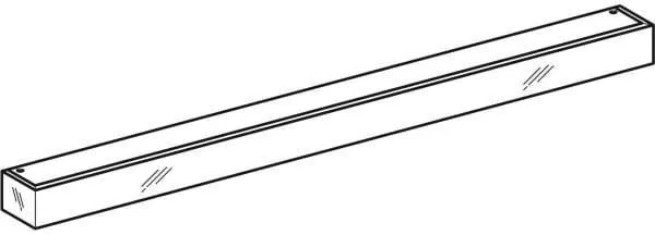 Geberit iCon Lampenabdeckung für Lichtspiegel, Breite