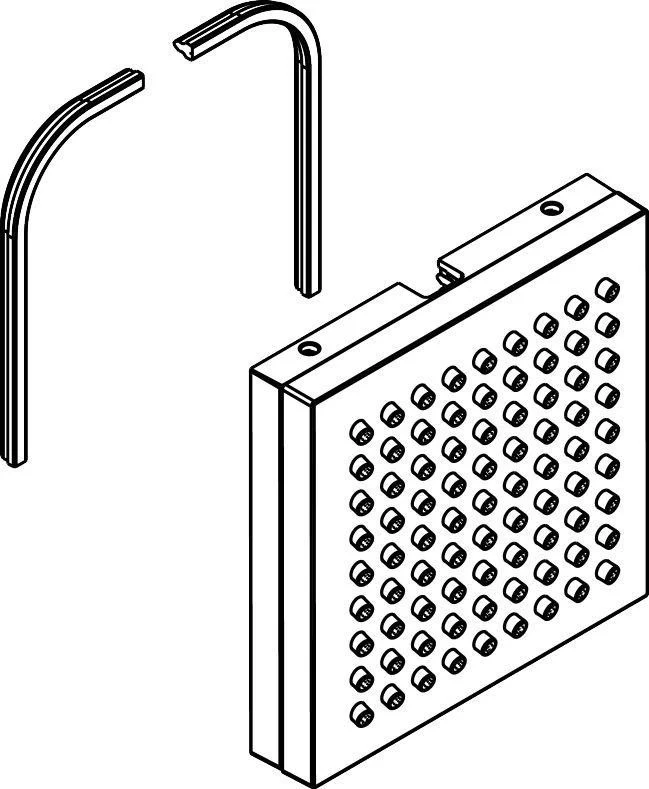AXOR Paneel ShowerComposition Seitenbrause