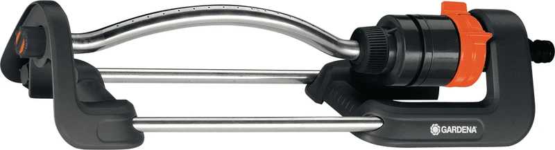 GARDENA Viereckregner Aqua S 220 qm – Stecksystem, Kunststoff/Metall, 16 Düsen