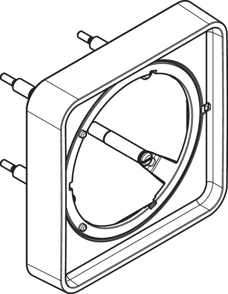 HANSGROHE Verlängerungsrosette ShowerSelect Comfort 22 mm