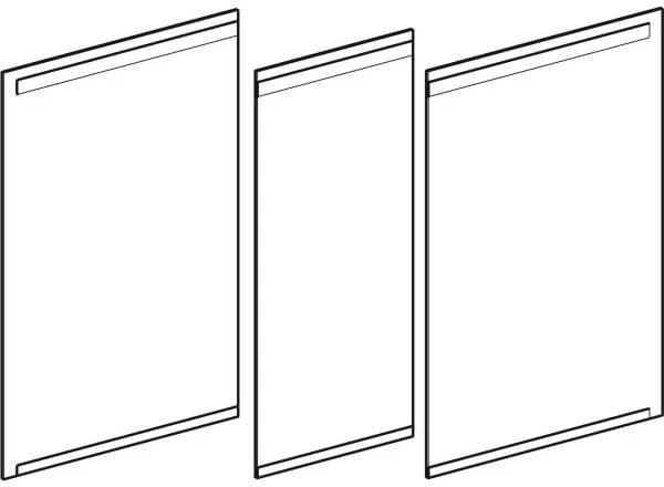 GEBERIT Set Türen für Option