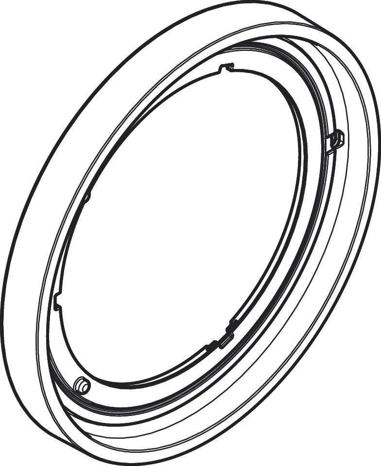 HANSGROHE Verlängerungsrosette ShowerSelect Com 5mm