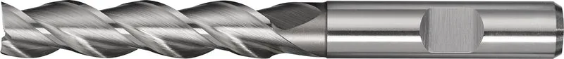 Bohrnutenfräser DIN 844 Typ W HSS-Co8 Weldon Z.3 lang PROMAT