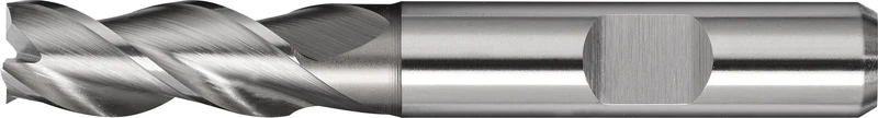 Bohrnutenfräser DIN 844 Typ W HSS-Co8 Weldon Z.3 kurz PROMAT